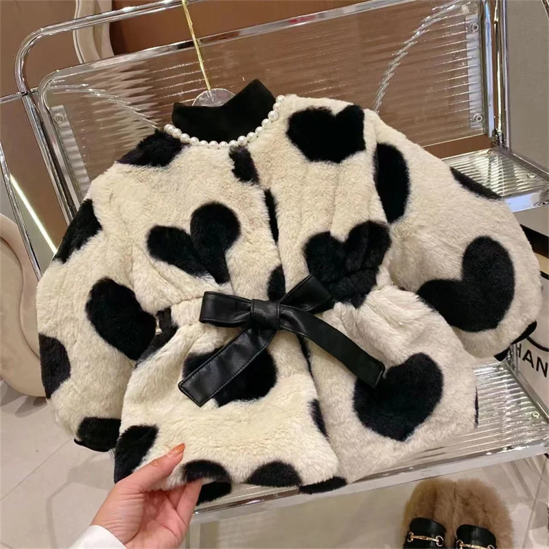 Girls Coat Jacket Cotton Outwear Windproof 2022 New Furs Warm Thicken Velvet Winter Children's Clothing
Girls Coat Jacket Cotton Outwear Windproof 2022 New Furs Warm Thicken Velvet Winter Children's Clothing