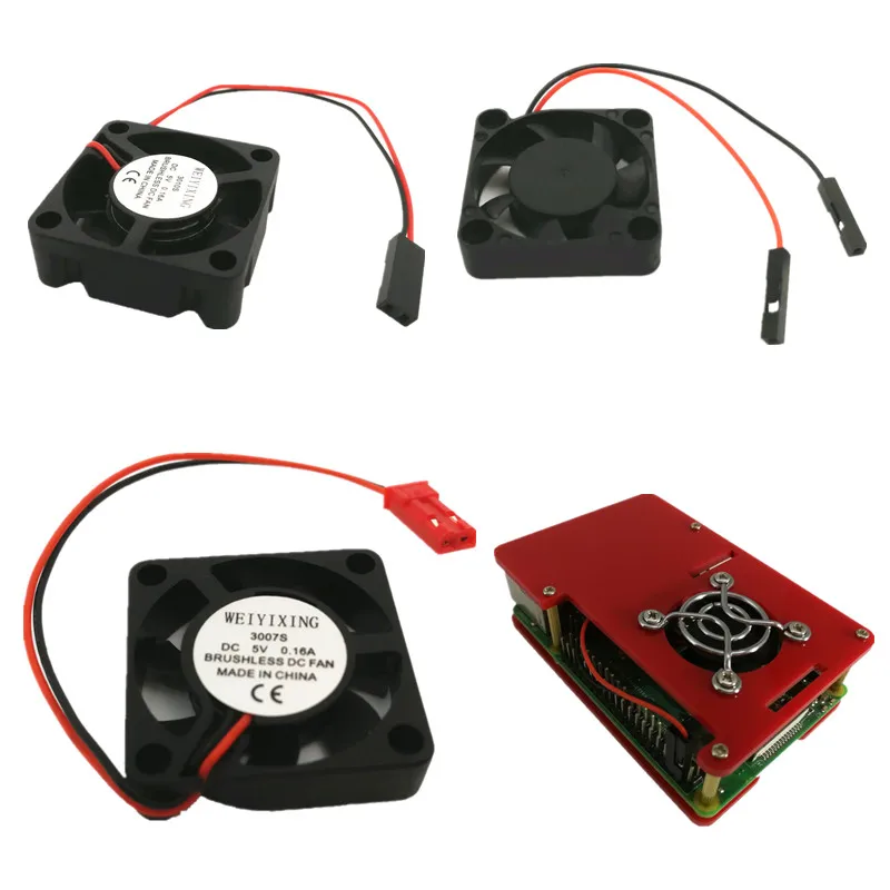 30mm Raspberry Pi Brushless CPU Cooling Fan Heatsink Cooler Radiator DC 5V for Raspberry Pi4 Pi3 B+, Pi 3, Pi 2, Pi 1 B+
30mm Raspberry Pi Brushless CPU Cooling Fan Heatsink Cooler Radiator DC 5V for Raspberry Pi4 Pi3 B+, Pi 3, Pi 2, Pi 1 B+