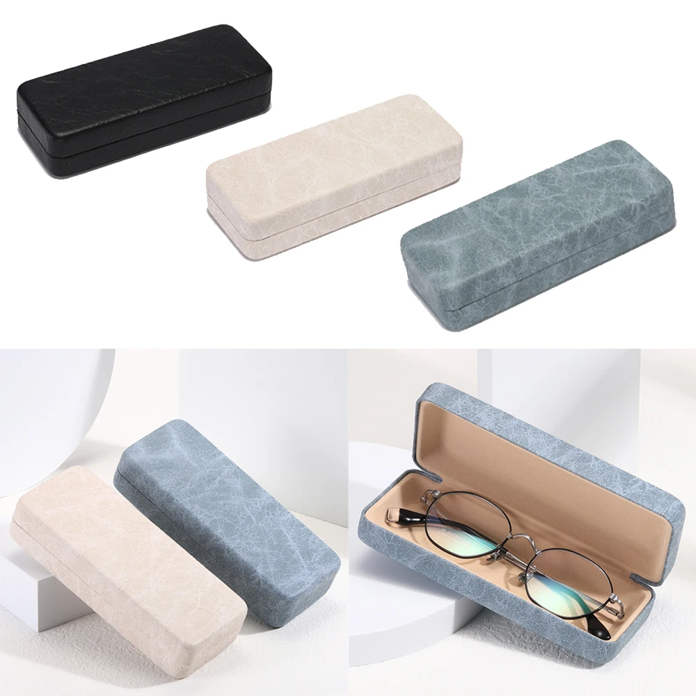 1Pc PU Leather Glasses Case Stress Resistant Glasses Case Myopia Presbyopia Sunglasses Goggles Universal Box Eyewear Accessories
1Pc PU Leather Glasses Case Stress Resistant Glasses Case Myopia Presbyopia Sunglasses Goggles Universal Box Eyewear Accessories