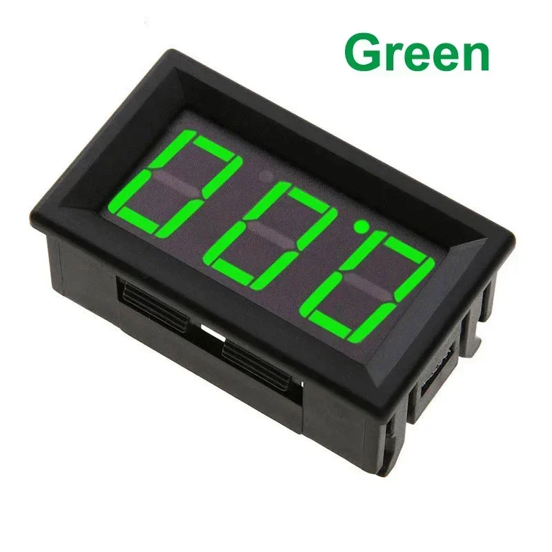 Voltage Display Digital Meter Voltage DC Tester 0.56 LED Indicator Voltmeter Red/blue/green Voltage
Voltage Display Digital Meter Voltage DC Tester 0.56 LED Indicator Voltmeter Red/blue/green Voltage
