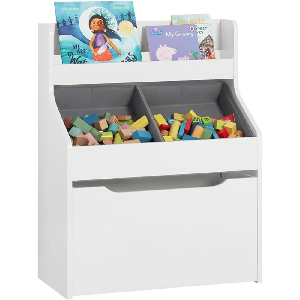 Haotian KMB71-W, Children Kids Bookcase Book Shelf Toy Shelf Kids Storage Shelf Organizer with Storage Chest on Wheels
Haotian KMB71-W, Children Kids Bookcase Book Shelf Toy Shelf Kids Storage Shelf Organizer with Storage Chest on Wheels