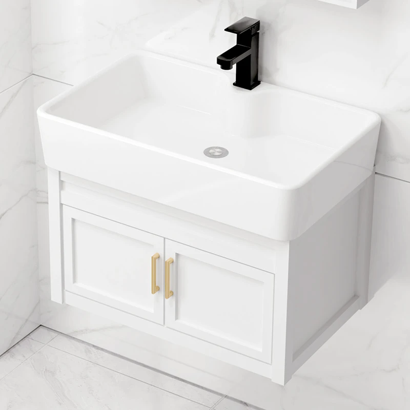 Space aluminum bathroom cabinet wall-mounted ceramic 40cm washbasin washbasin washstand small household storage hanging cabinet 
Space aluminum bathroom cabinet wall-mounted ceramic 40cm washbasin washbasin washstand small household storage hanging cabinet