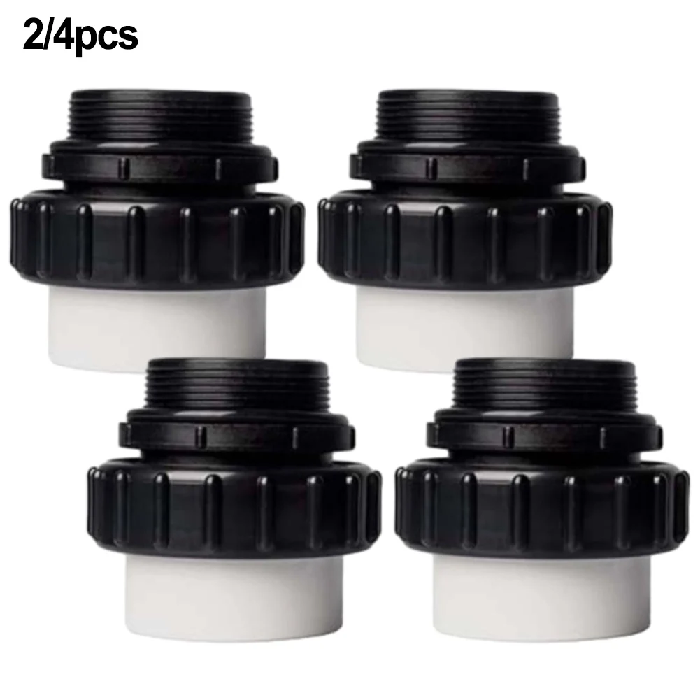 

2/4pcs Adapter Unions For-Pentair For-Whisperflo For-Intelliflo Pool Pumps 2inch MIP X 2in PVC Adapter Union Pool Parts