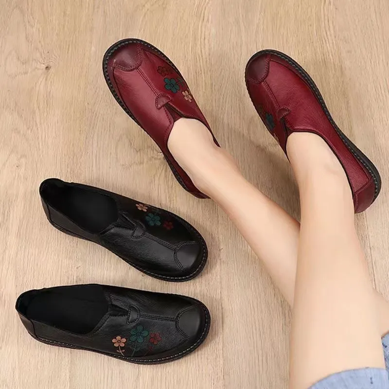 Slip On Shoes For Women Female Footwear Soft Slip-on Dress Grandma New Summer Floral Rubber Basic Flower Flat PU Grandma Shoes F
Slip On Shoes For Women Female Footwear Soft Slip-on Dress Grandma New Summer Floral Rubber Basic Flower Flat PU Grandma Shoes F
