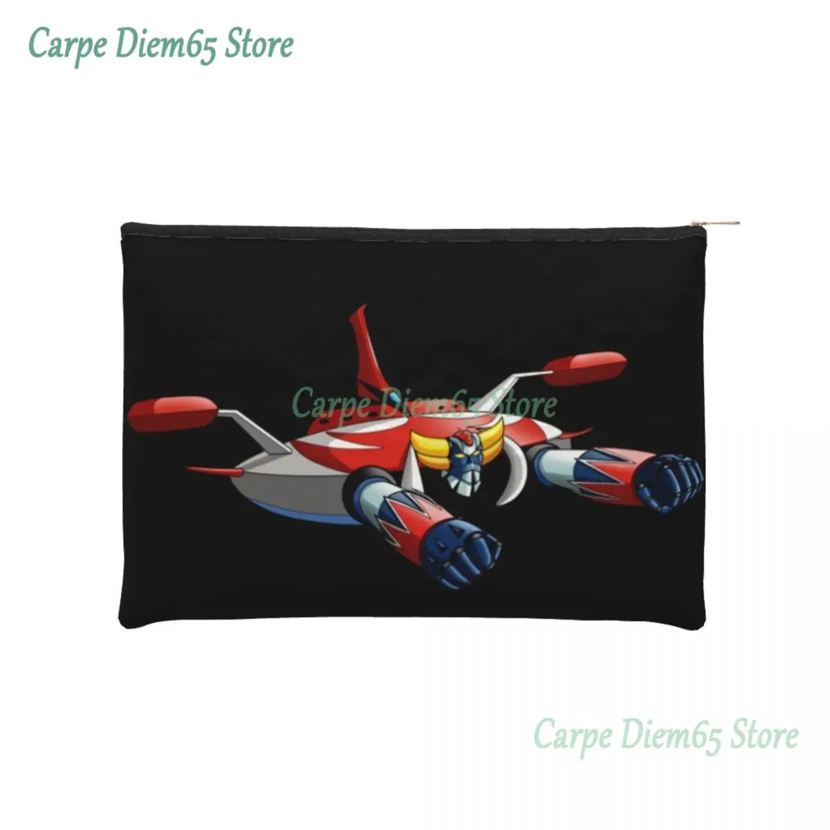 UFO Robot Makeup Bag Women Travel Cosmetic Organizer Fashion Goldorak Storage Toiletry Bags
UFO Robot Makeup Bag Women Travel Cosmetic Organizer Fashion Goldorak Storage Toiletry Bags