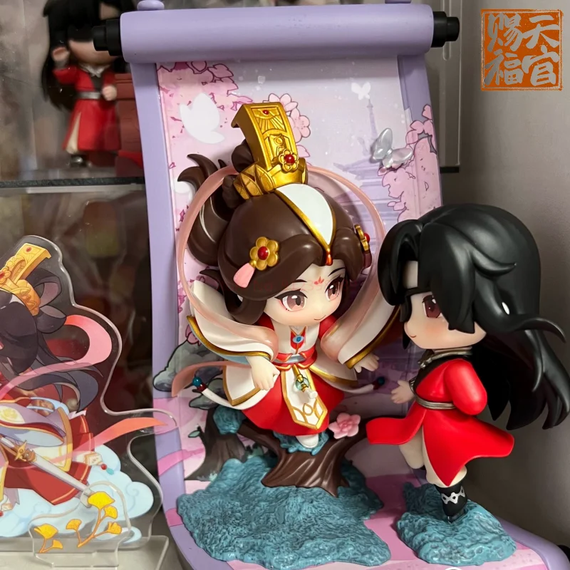 Anime Heaven Official's Blessing Action Figure Tian Guan Ci Fu Q Version Xianle Floating Painting Xie Lian Hua Cheng Toy Gift
Anime Heaven Official's Blessing Action Figure Tian Guan Ci Fu Q Version Xianle Floating Painting Xie Lian Hua Cheng Toy Gift