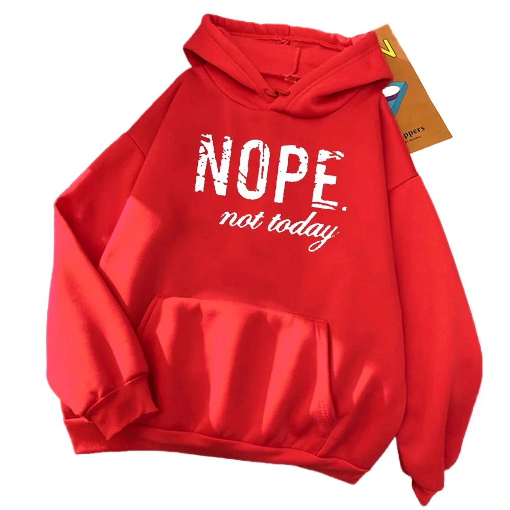 Nope Not Today Vintage Letter Hoodie Women's Crewneck Full Match Clothing New Hip Hop Sweatshirt Casual Comfort Women's Hoodie
Nope Not Today Vintage Letter Hoodie Women's Crewneck Full Match Clothing New Hip Hop Sweatshirt Casual Comfort Women's Hoodie