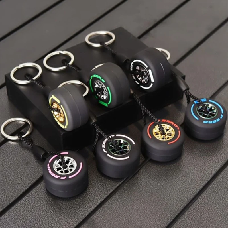 New Style Detachable Hub Tire Keychain Luxury Unisex Car Keychain Ring Mini F1 Racing Wheel Tire Keychain Luggage Key Charm
New Style Detachable Hub Tire Keychain Luxury Unisex Car Keychain Ring Mini F1 Racing Wheel Tire Keychain Luggage Key Charm