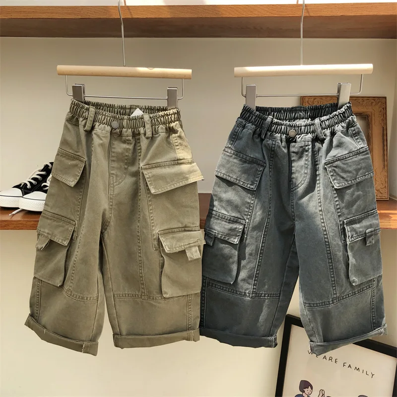 Childrens Long Pants Autumn Childrens Work Pants Boys and Girls American Fashion Trend Outdoor Work Pants
Childrens Long Pants Autumn Childrens Work Pants Boys and Girls American Fashion Trend Outdoor Work Pants