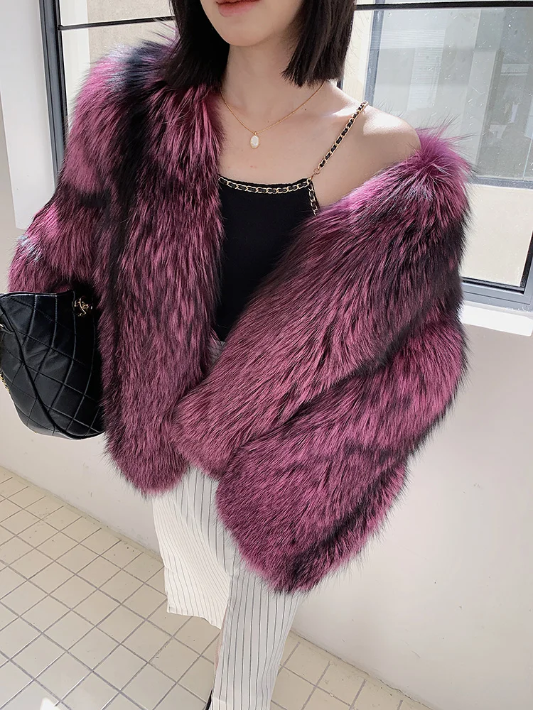 New 2022 wholepelt silver fox fur coats luxurious Warm thick ladies coat outerwear wholesale AN06
New 2022 wholepelt silver fox fur coats luxurious Warm thick ladies coat outerwear wholesale AN06