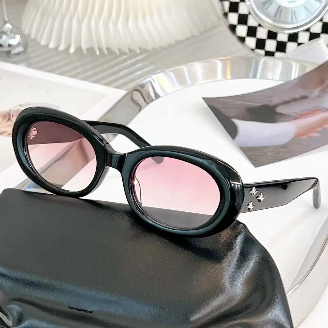 Original Factory GENTLE GM BOLD EVE Series Classic Acetate Frame Men Women Sunglasses Top Quality Business Senior Couple Eyewear
Original Factory GENTLE GM BOLD EVE Series Classic Acetate Frame Men Women Sunglasses Top Quality Business Senior Couple Eyewear