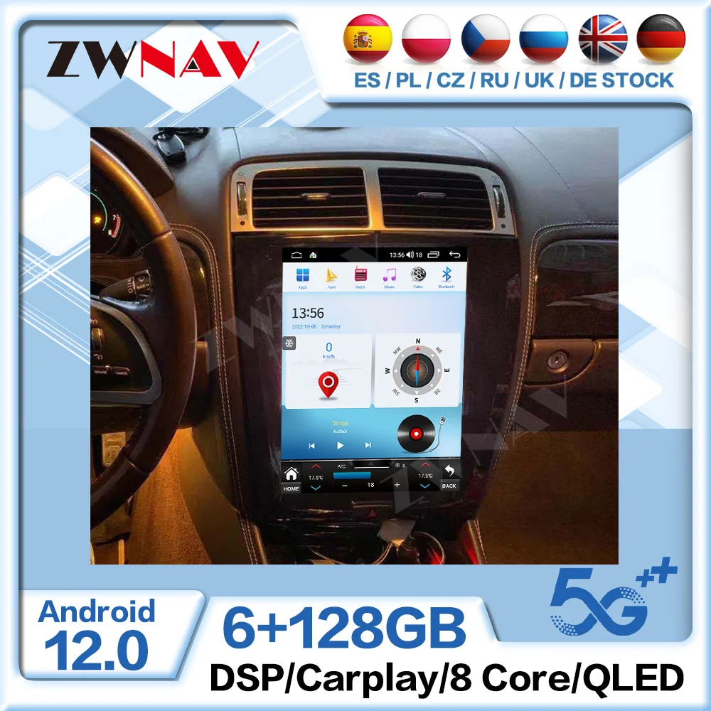 12,1 "экран Tesla Android 12 мультимедийный радиоприемник для Jaguar XK XKRS XKR-S 2007-2015 GPS авто аудио стерео видео головное устройство
12,1 "экран Tesla Android 12 мультимедийный радиоприемник для Jaguar XK XKRS XKR-S 2007-2015 GPS авто аудио стерео видео головное устройство