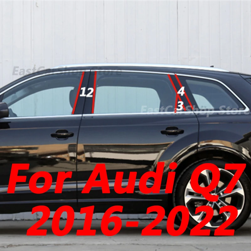 For Audi Q7 2016-2022 Car Door Central Window Middle Column Trim Strip PC B C Pillar Decoration Accessories Cover
For Audi Q7 2016-2022 Car Door Central Window Middle Column Trim Strip PC B C Pillar Decoration Accessories Cover
