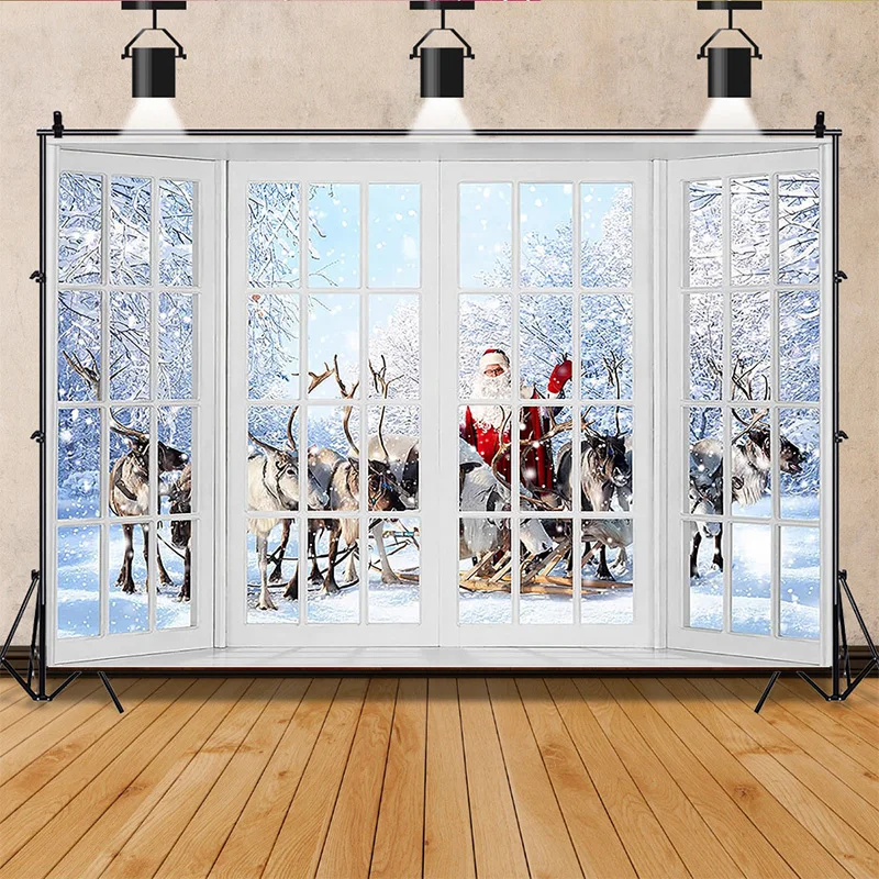 SHUOZHIKE Christmas Tree Window Wreath Gift Photography Backdrop Window Snowman Cinema Pine New Year Background Prop ZZ-15
SHUOZHIKE Christmas Tree Window Wreath Gift Photography Backdrop Window Snowman Cinema Pine New Year Background Prop ZZ-15
