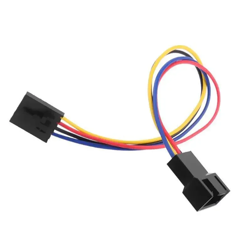 Кабель-преобразователь 5Pin мама-4pin PWM кабель адаптера вентилятора Dell для ноутбуков Dell, провод 20 см 1007 22AWG с втулкой
Кабель-преобразователь 5Pin мама-4pin PWM кабель адаптера вентилятора Dell для ноутбуков Dell, провод 20 см 1007 22AWG с втулкой
