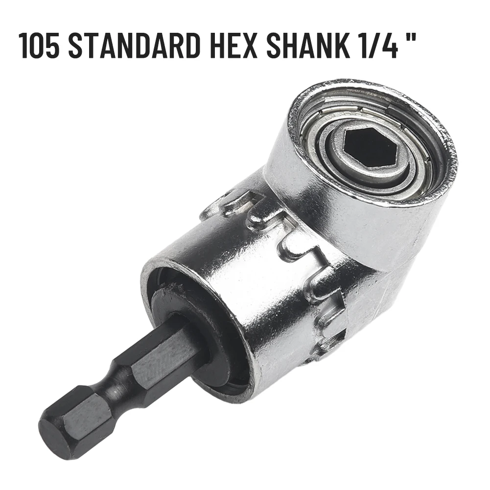 105 Degree Angle Extension Hex Drill Bit Screwdriver Socket Holder Adaptor Angle Drill Bit Extension Bit Magnetic Screw Driver
105 Degree Angle Extension Hex Drill Bit Screwdriver Socket Holder Adaptor Angle Drill Bit Extension Bit Magnetic Screw Driver