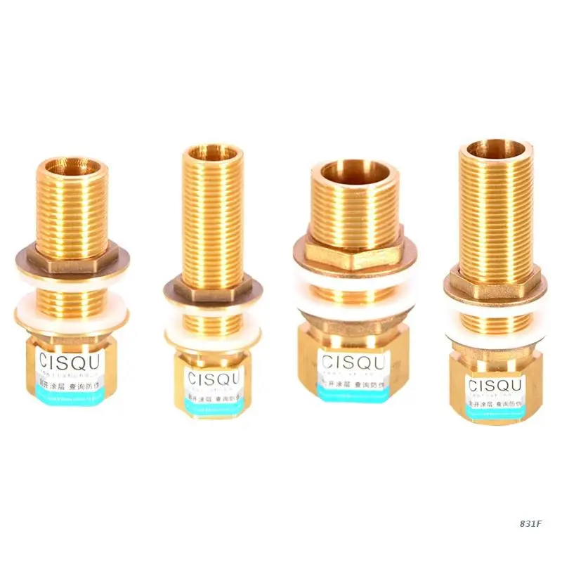 1/2" 3/4" Thread Brass Pipe Single Loose Key Swivel Fitting Nut Water Tank Connector Fish Tank Adapter Easy to Use
1/2" 3/4" Thread Brass Pipe Single Loose Key Swivel Fitting Nut Water Tank Connector Fish Tank Adapter Easy to Use