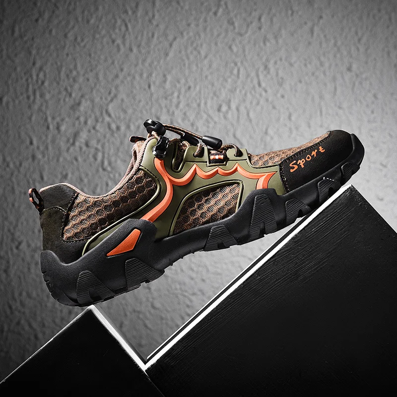 Men‘s Casual Shoes Breathle Men Summer outdoor Mesh Creek Shoes Walking Footwear Wading Trekking Beach Shoes man hiking Shoes
Men‘s Casual Shoes Breathle Men Summer outdoor Mesh Creek Shoes Walking Footwear Wading Trekking Beach Shoes man hiking Shoes