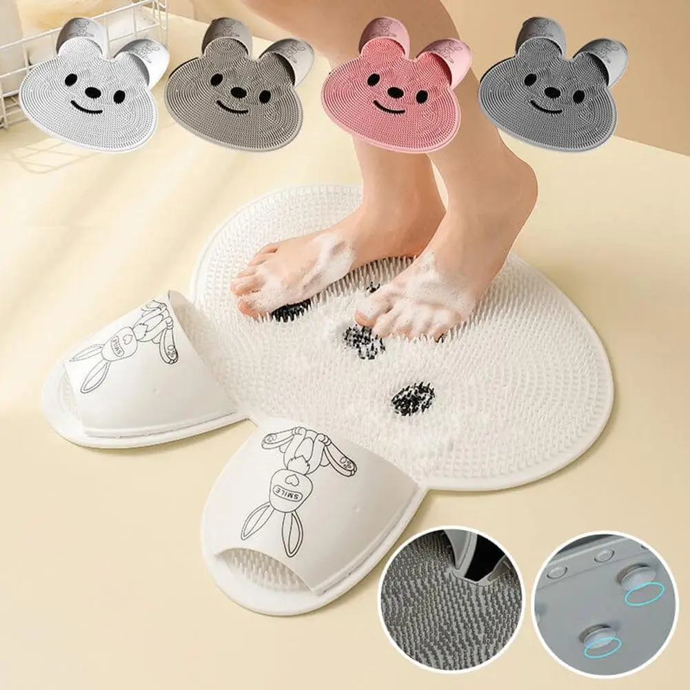 Rabbit Foot Rubbing Artifact Bath Mat Massage Pad Rub Bath Wash Feet Shower Room Floor Mat Rabbit Silicone Mat Bathroom Supplies
Rabbit Foot Rubbing Artifact Bath Mat Massage Pad Rub Bath Wash Feet Shower Room Floor Mat Rabbit Silicone Mat Bathroom Supplies