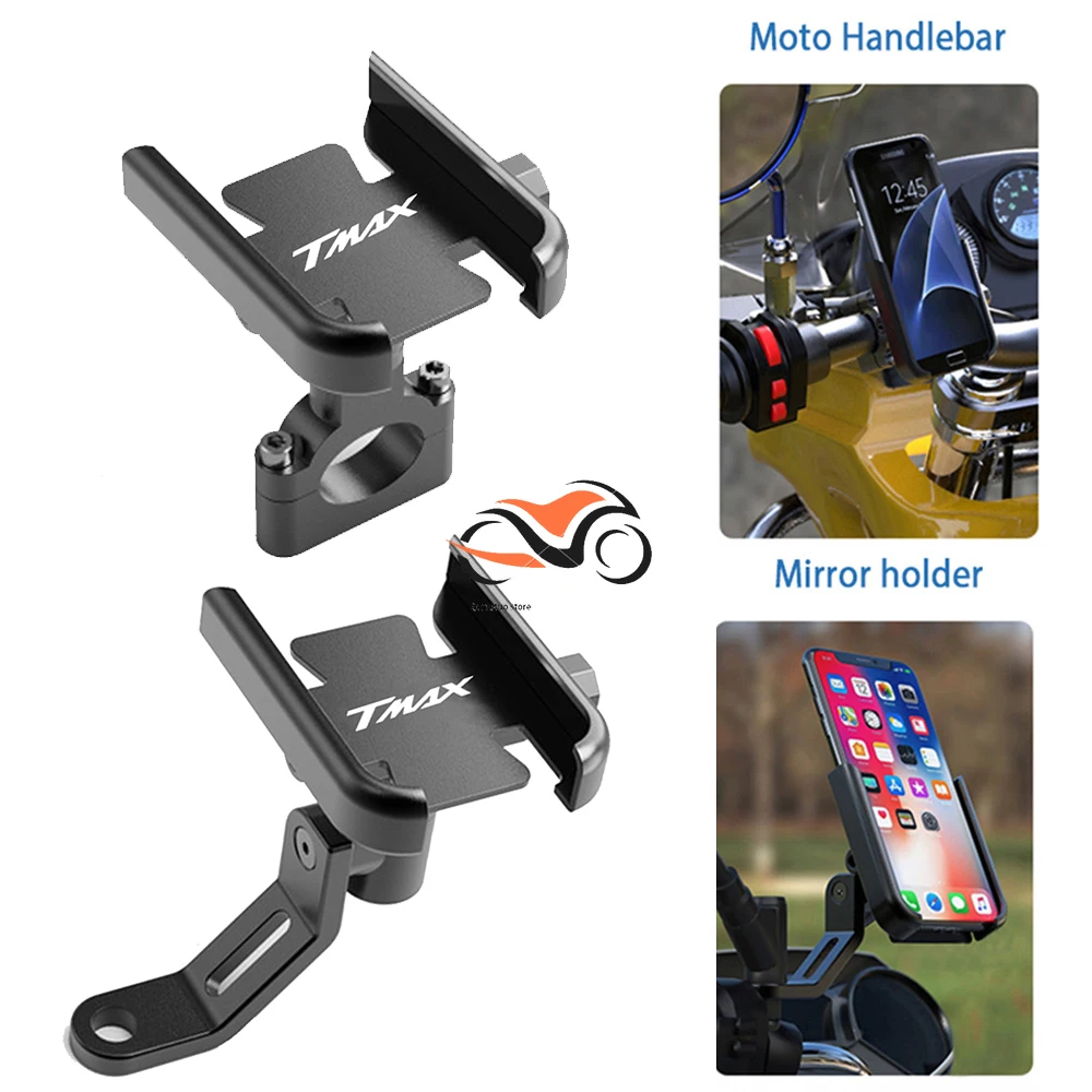 

For Yamaha Tmax530 Tmax500 Tmax560 Tmax 500 530 560 Dx Sx Handlebar Cell Phone Holder Handlebar GPS Bracket Stand Accessories