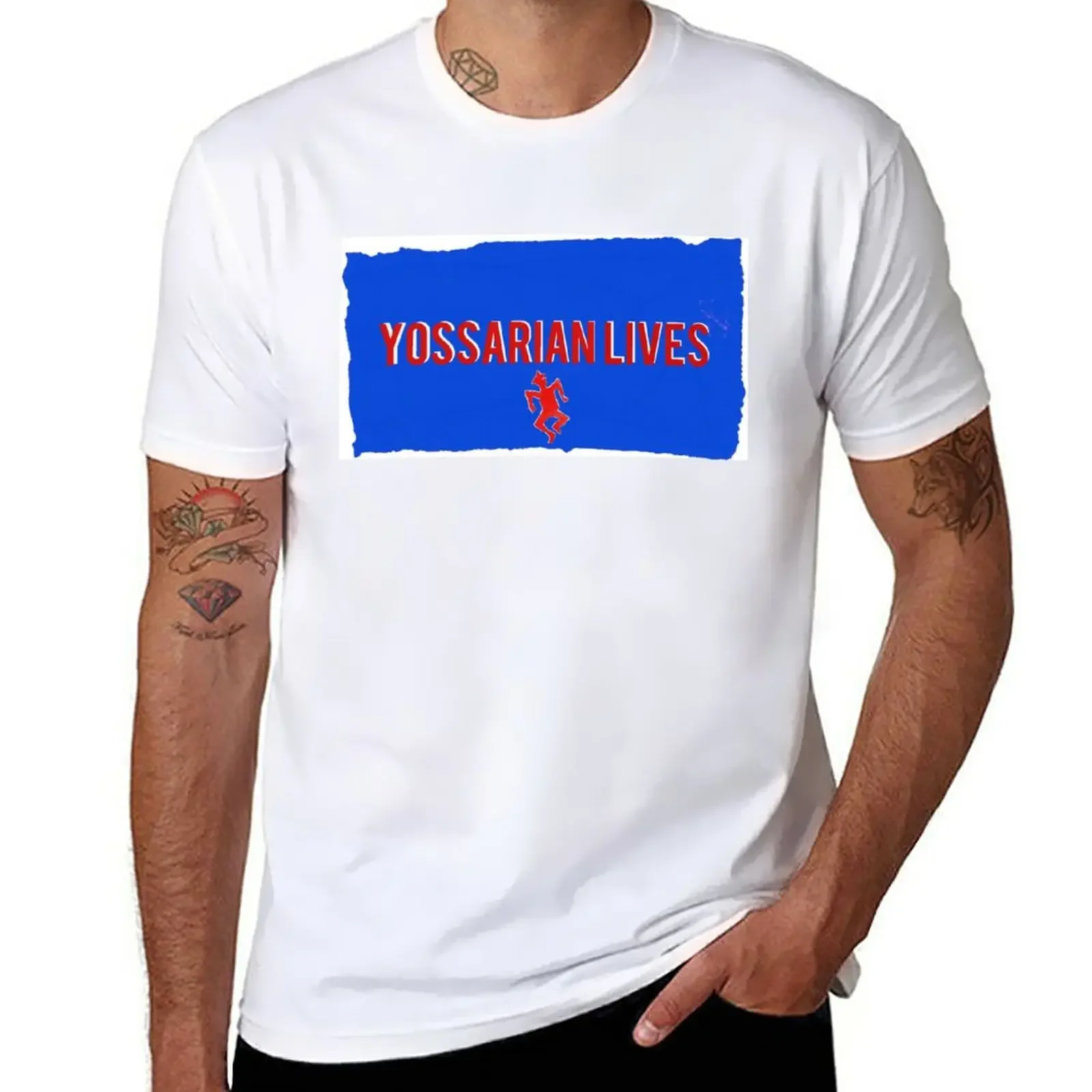 Yossarian Lives T-Shirt Short sleeve tee blanks sports fans plain black t shirts men
Yossarian Lives T-Shirt Short sleeve tee blanks sports fans plain black t shirts men