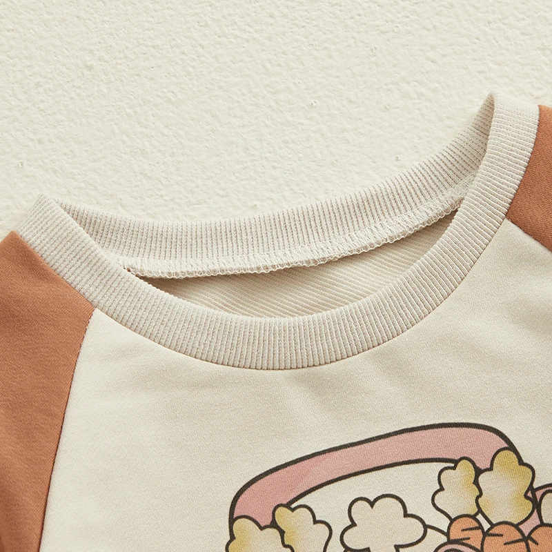 

Baby Boy Easter Outfit Long Sleeve Bunny Carrot Truck Letters Print Sweatshirt Romper Newborn Spring Clothes