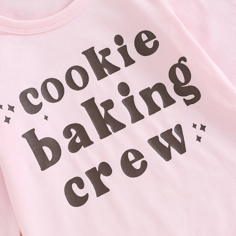 Infant Baby Girl Christmas Outfits Letter Print Long Sleeve Romper Cookies Flare Pants Bow Headband Toddler Clothes
Infant Baby Girl Christmas Outfits Letter Print Long Sleeve Romper Cookies Flare Pants Bow Headband Toddler Clothes