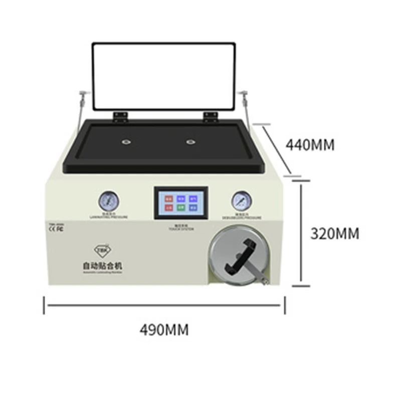 TBK 408A 15 Inch Vacuum Pump LCD OCA Laminating Machine Debubbler In One Machine For Smart Phone Touch Screen Refurbish
TBK 408A 15 Inch Vacuum Pump LCD OCA Laminating Machine Debubbler In One Machine For Smart Phone Touch Screen Refurbish
