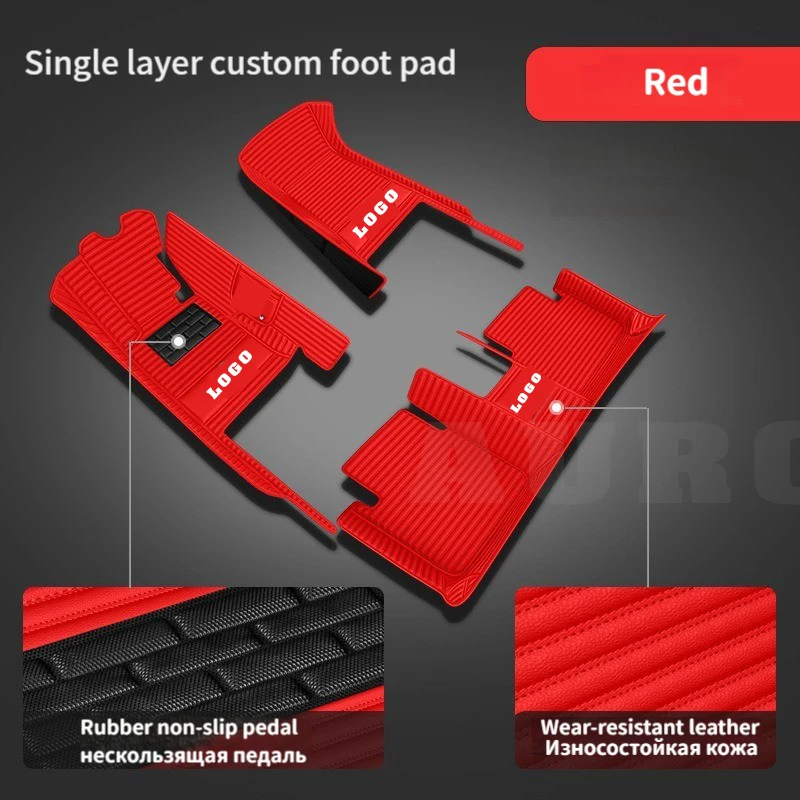 

Luxury Custom Scratch Resistant Waterproof Car Floor Mats For Genesis GV70 GV80 GV90 2022 2023 Auto Accessories Carpet Cover