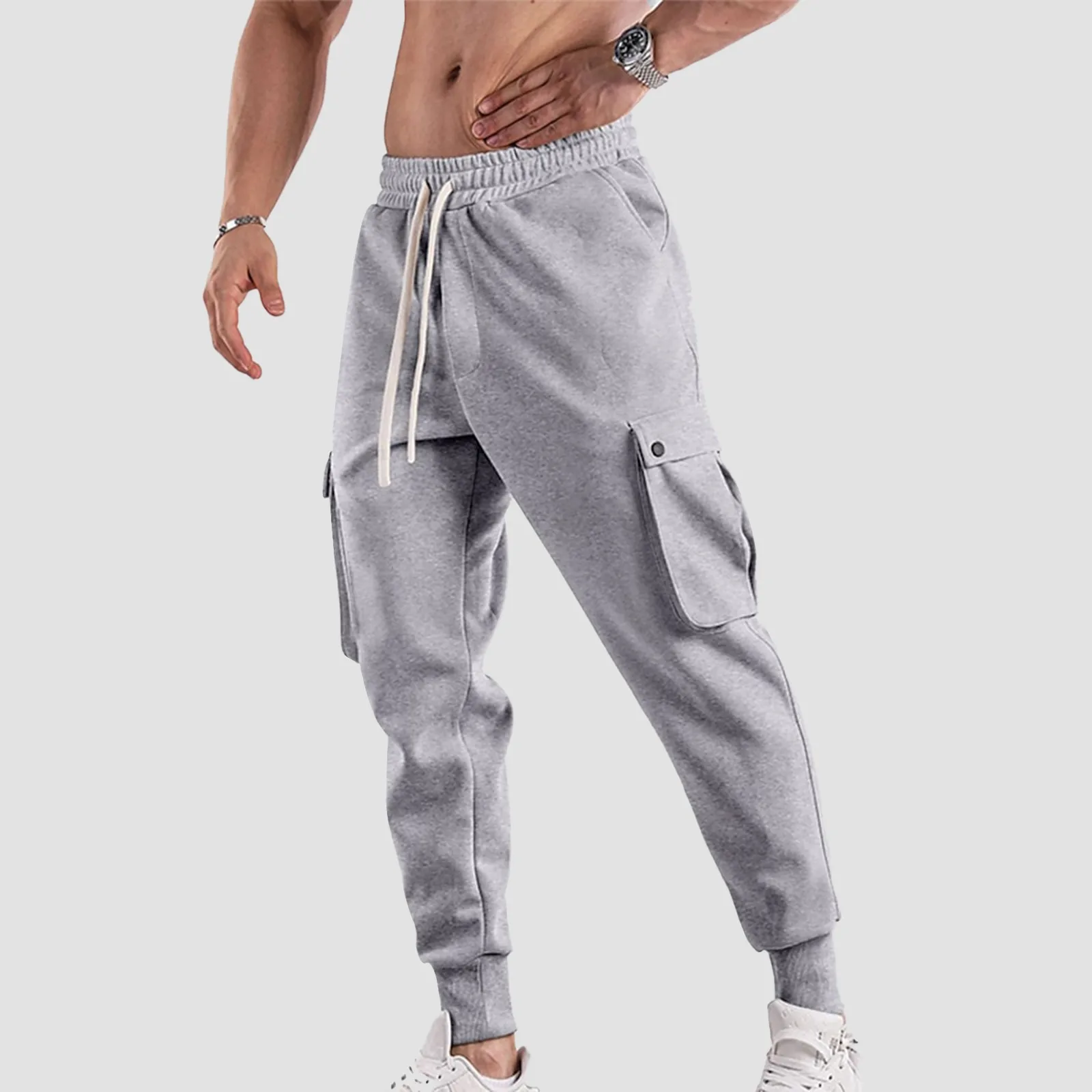 Spring Autumn Cargo Trousers Men Pocket Casual Trend Streetwear Outdoor Training Fitness Loose Casual Sweatpants Jogger Pants
Spring Autumn Cargo Trousers Men Pocket Casual Trend Streetwear Outdoor Training Fitness Loose Casual Sweatpants Jogger Pants