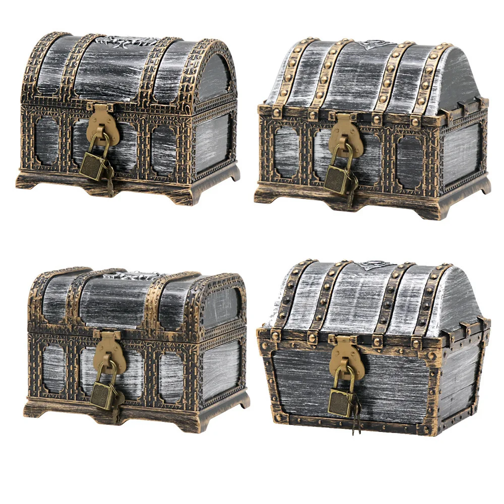 Vintage Pirate Treasure Chest Candy Box Kids Birthday Gift Jewelry Coins Storage Organizer Box Travel Case Halloween Party Decor
Vintage Pirate Treasure Chest Candy Box Kids Birthday Gift Jewelry Coins Storage Organizer Box Travel Case Halloween Party Decor