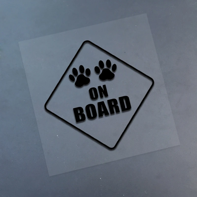 Cute Warning Sign PAWS ON BOARD Pet Print Car Sticker Window Body Creative Vinyl Decorative Cover Scratches Car Accessories
Cute Warning Sign PAWS ON BOARD Pet Print Car Sticker Window Body Creative Vinyl Decorative Cover Scratches Car Accessories