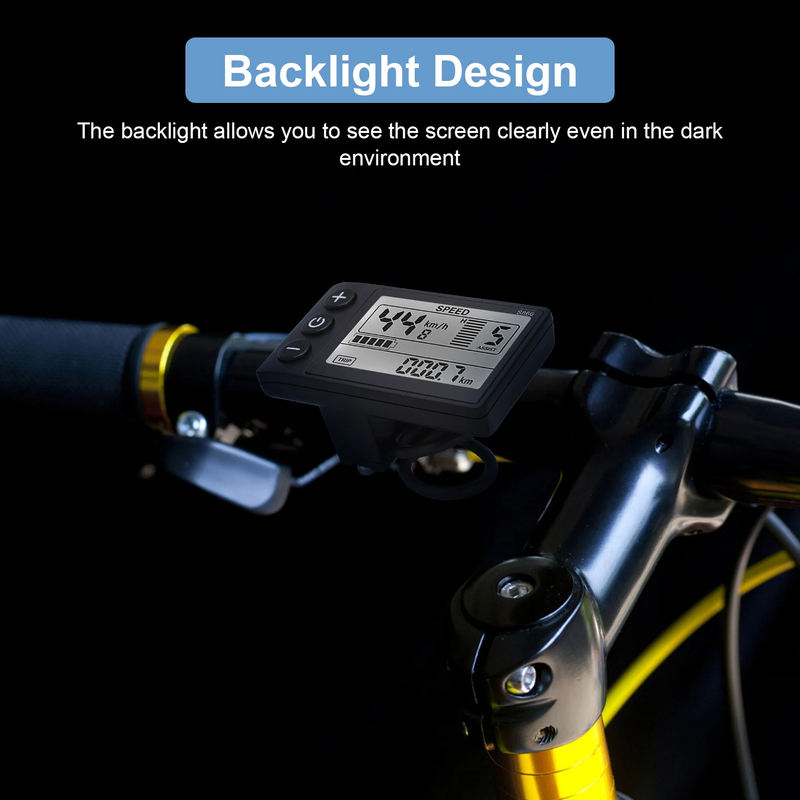 24V, 36V, 48V Electric Bicycle S866 LCD Display Meter E-bike Control Panel with Waterproof Plug E-bike Motor 5 Mallzona S2d2aeaddc1f44ff689b9bc99f33be952W 24V, 36V, 48V Electric Bicycle S866 LCD Display Meter E-bike Control Panel with Waterproof Plug E-bike Motor Mallzona