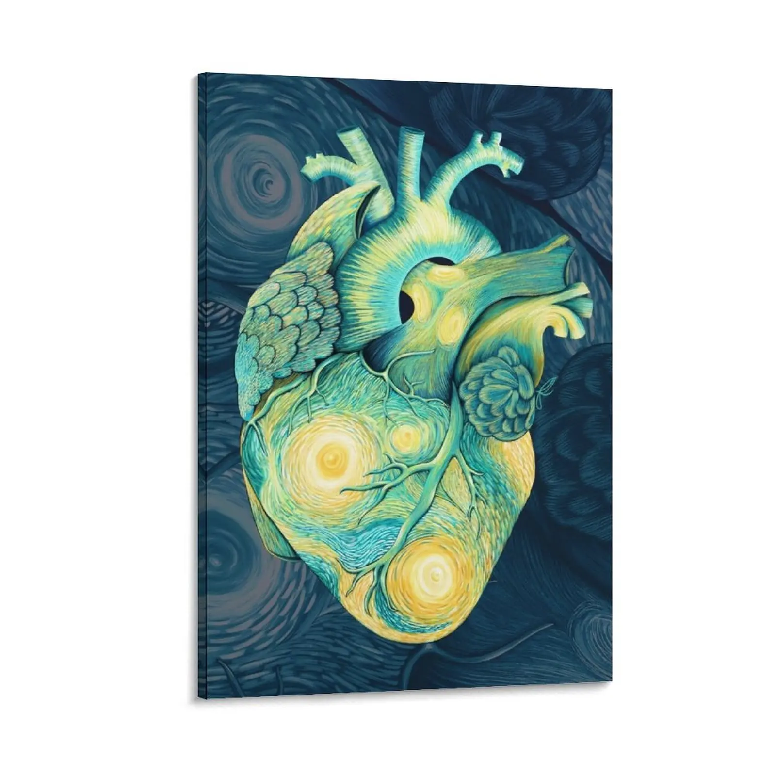 Anatomical Human Heart - Starry Night Inspired Canvas Painting room decorations for men anime poster wall art canvas painting
Anatomical Human Heart - Starry Night Inspired Canvas Painting room decorations for men anime poster wall art canvas painting