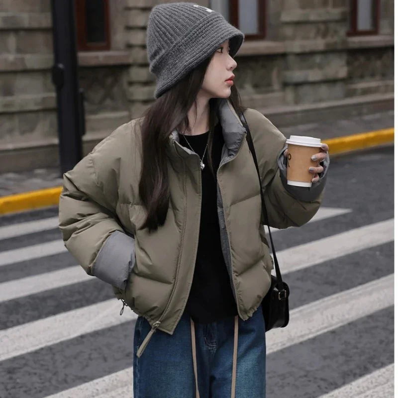 White Duck Down Down Jacket Female Short Korean Fashion Versatile Winter Outerwear Women Clothing Slim Elegant Winter Coat Women
White Duck Down Down Jacket Female Short Korean Fashion Versatile Winter Outerwear Women Clothing Slim Elegant Winter Coat Women