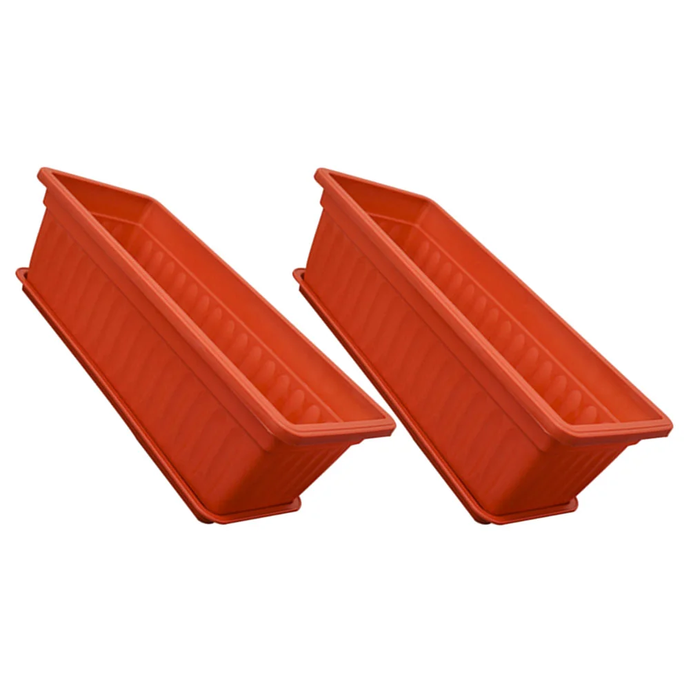 Window Box Planter 2Pcs Plastic Vegetable Flower Planter Box Rectangular Plant Pots Container Saucers Indoor Outdoor Windowsill
Window Box Planter 2Pcs Plastic Vegetable Flower Planter Box Rectangular Plant Pots Container Saucers Indoor Outdoor Windowsill