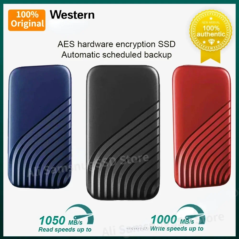 4TB Western Original SSD NVMe USB3.2 External Solid State Drive 500G 1TB 2TB Type-C Encrypted High-speed Mobile Hard Drive
4TB Western Original SSD NVMe USB3.2 External Solid State Drive 500G 1TB 2TB Type-C Encrypted High-speed Mobile Hard Drive