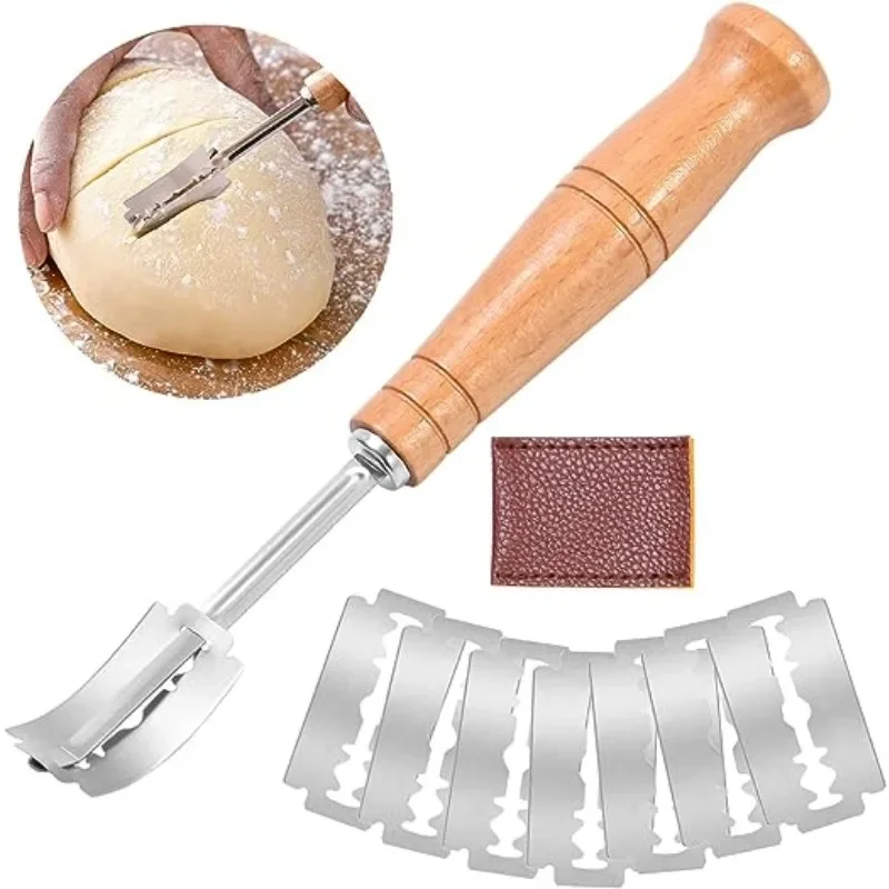 Bread Cutter French Bread Blades Kitchen Gadgets Normal Wood Long Handle Baking Accessory European Style Curved Arch Toast Knife
Bread Cutter French Bread Blades Kitchen Gadgets Normal Wood Long Handle Baking Accessory European Style Curved Arch Toast Knife