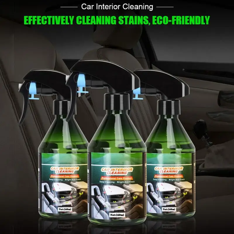 Car Interior Cleaner Multifunctional Auto Leather Dashboard Cleaner Automobile Strong Decontamination Cleaning Spray For Vehicle
Car Interior Cleaner Multifunctional Auto Leather Dashboard Cleaner Automobile Strong Decontamination Cleaning Spray For Vehicle