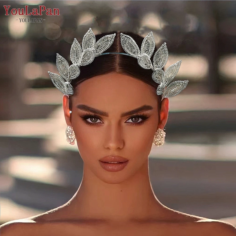 TOPQUEEN Crystal Leaves Crown Tiara Headband Bridal Wedding Jewelry Hair Accessories Handmade Woman Rhinestone Headwear HP615
TOPQUEEN Crystal Leaves Crown Tiara Headband Bridal Wedding Jewelry Hair Accessories Handmade Woman Rhinestone Headwear HP615