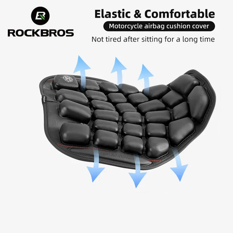 ROCKBROS мотоциклетные чехлы на сиденья, Противоударная летняя крутая надувная подушка 3D подушка безопасности чехол для сиденья скутеров, термостойкая подушка
ROCKBROS мотоциклетные чехлы на сиденья, Противоударная летняя крутая надувная подушка 3D подушка безопасности чехол для сиденья скутеров, термостойкая подушка