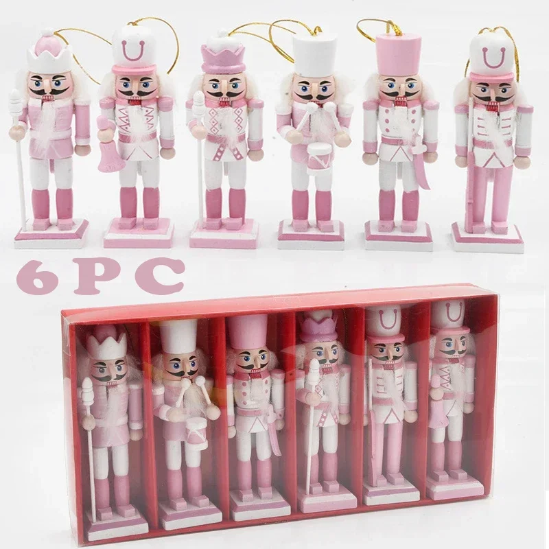 6Pcs Nutcracker Miniatures Series Set Nutcracker Puppet Ornaments Cartoons Walnuts Soldiers Band Dolls For Desktop Decoration
6Pcs Nutcracker Miniatures Series Set Nutcracker Puppet Ornaments Cartoons Walnuts Soldiers Band Dolls For Desktop Decoration