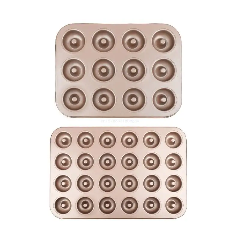 12/24 Cavity Doughnuts Baking Pans Nonstick Cake Baking Pans Carbon Steel Mini Cake Mold Doughnuts Bakeware Tray Dropship
12/24 Cavity Doughnuts Baking Pans Nonstick Cake Baking Pans Carbon Steel Mini Cake Mold Doughnuts Bakeware Tray Dropship