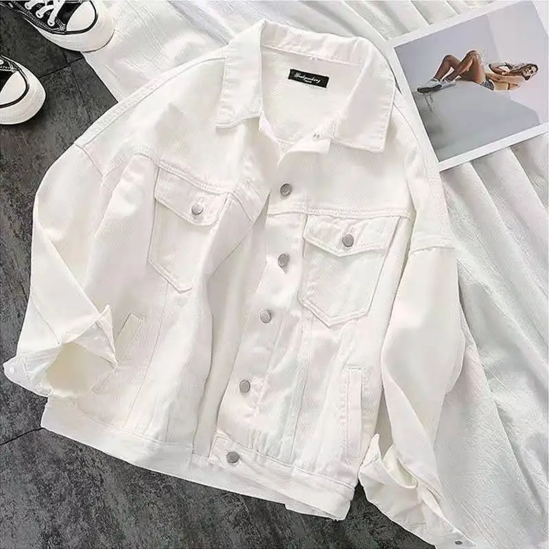 Spring Autumn Woman Casual Coat Long Sleeve Female Jacket Streetwear Coat Woman Outwear
Spring Autumn Woman Casual Coat Long Sleeve Female Jacket Streetwear Coat Woman Outwear