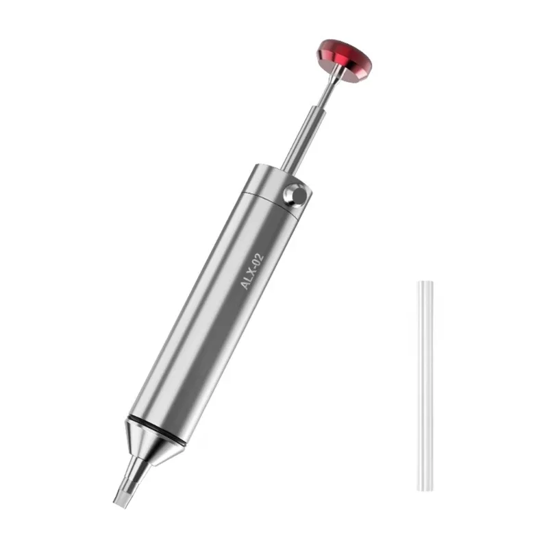 Solder Sucker, No Clog Aluminum Desoldering Pumps, Soldering Tools with Powerful Vacuum Suction for Removal & Repair
Solder Sucker, No Clog Aluminum Desoldering Pumps, Soldering Tools with Powerful Vacuum Suction for Removal & Repair