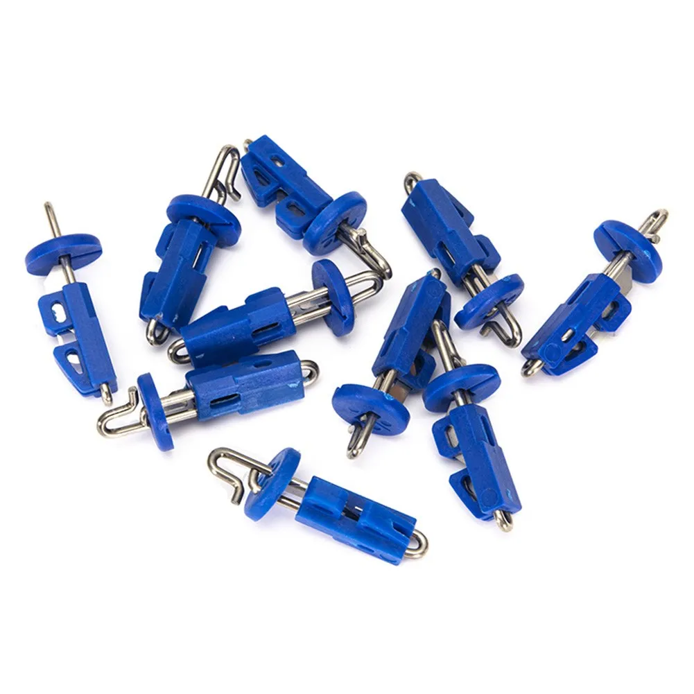 10x Fishing Splash Down Rigger Solo Hook Bait Clips Breakaway Style Bait Release Clip Stainless Steel Fishing Quick Unhook Tools
10x Fishing Splash Down Rigger Solo Hook Bait Clips Breakaway Style Bait Release Clip Stainless Steel Fishing Quick Unhook Tools