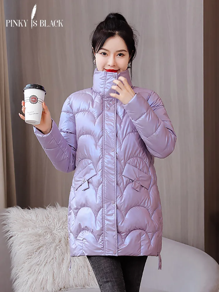 PinkyIsBlack Shiny Cotton Padded Jacket Winter Women Warm Stand Collar Down Jacket Woman Coat Thick Casual Women Pufffer Jacket
PinkyIsBlack Shiny Cotton Padded Jacket Winter Women Warm Stand Collar Down Jacket Woman Coat Thick Casual Women Pufffer Jacket