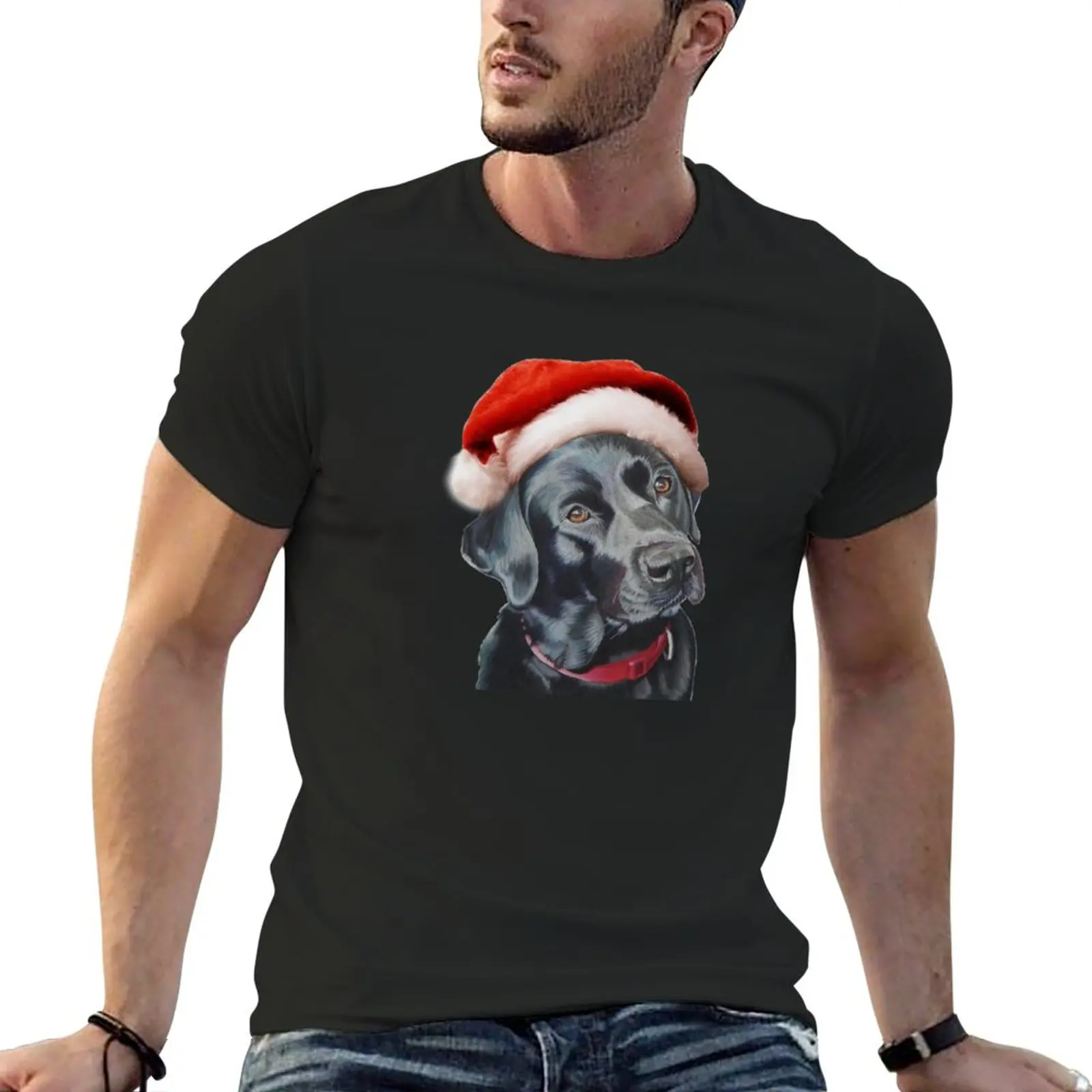Black Labrador at christmas T-Shirt anime Aesthetic clothing funny t shirts for men
Black Labrador at christmas T-Shirt anime Aesthetic clothing funny t shirts for men