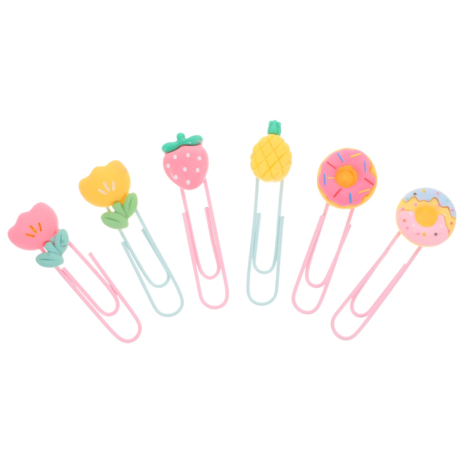 3 Sets of Decorative File Clips Creative Paper Clips Multi-use Paper Clips Colored Paper Clips
3 Sets of Decorative File Clips Creative Paper Clips Multi-use Paper Clips Colored Paper Clips