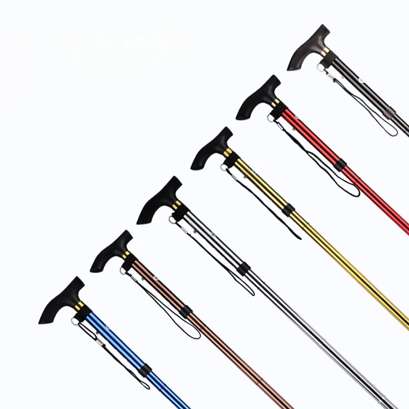 New Old Man Walking Stick Telescopic Canes T Handle Baston Elder Stable Crutch No Slip Pole Folding Hiking Elderly Trekking
New Old Man Walking Stick Telescopic Canes T Handle Baston Elder Stable Crutch No Slip Pole Folding Hiking Elderly Trekking